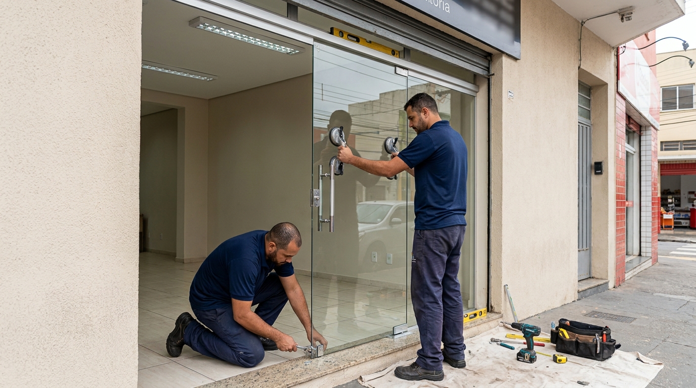 Portas Residenciais e Comerciais em Porto Alegre‑RS